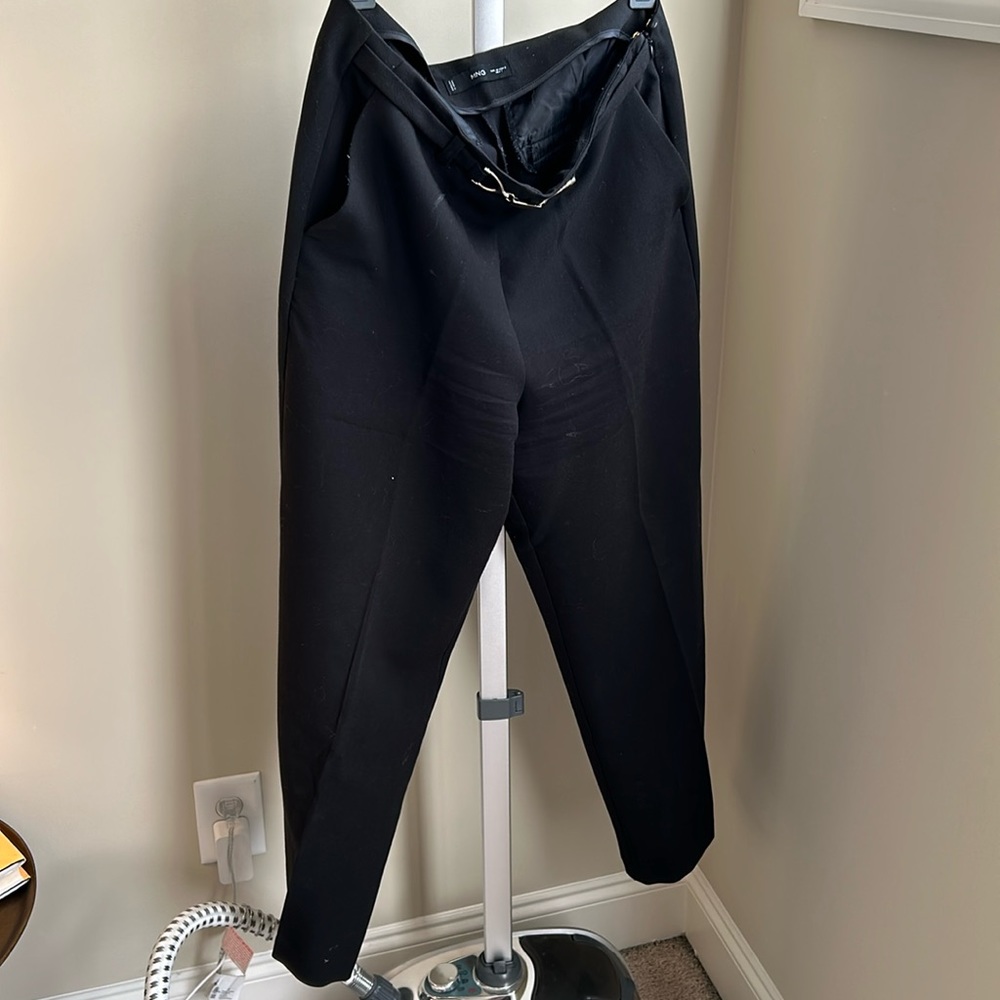 Mango straight suit pants